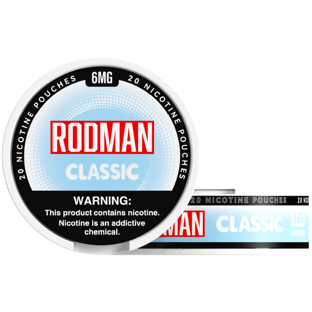 Classic Rodman Dry+ Nic Pouches