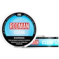 Clear Rodman Dry+ Nicotine Pouches