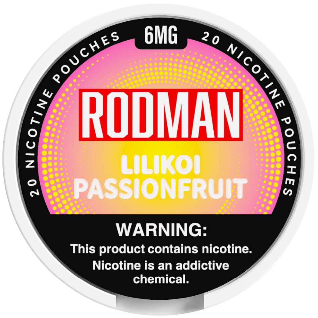 Lilikoi Passion Rodman Dry+ Nic Pouches