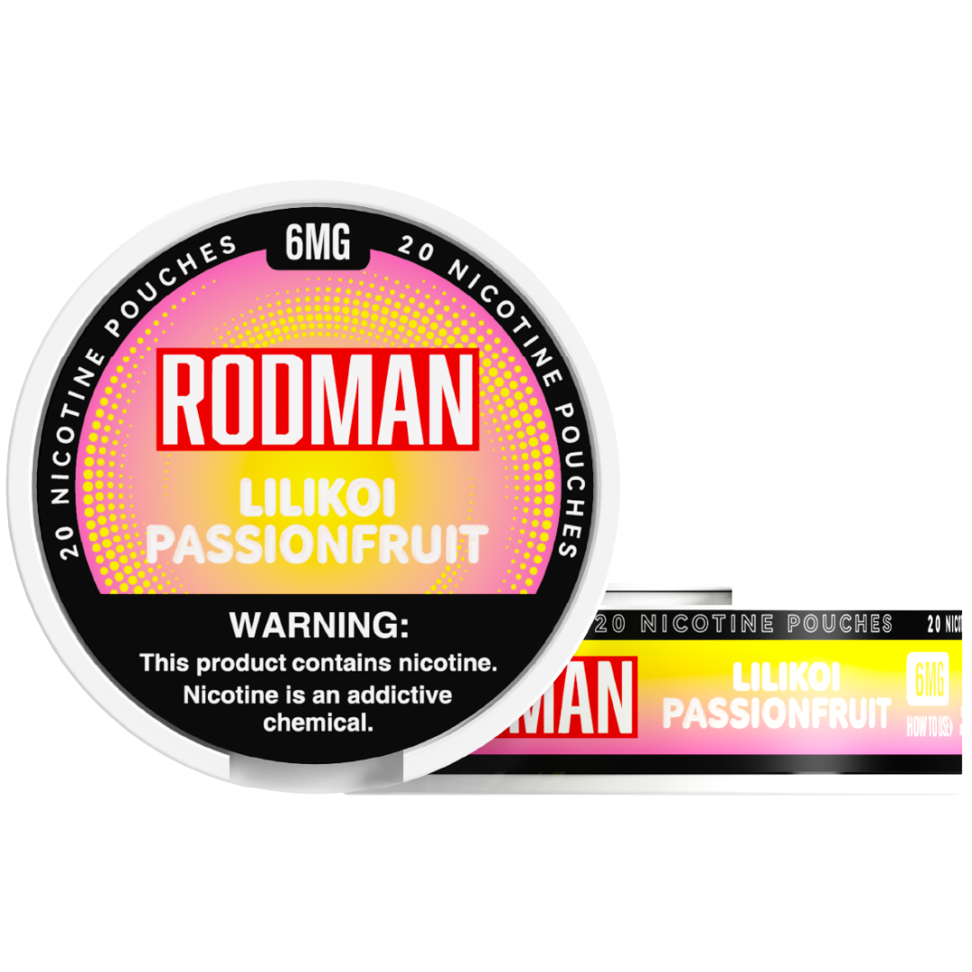 Lilikoi Passion Rodman Dry+ Nicotine Pouches