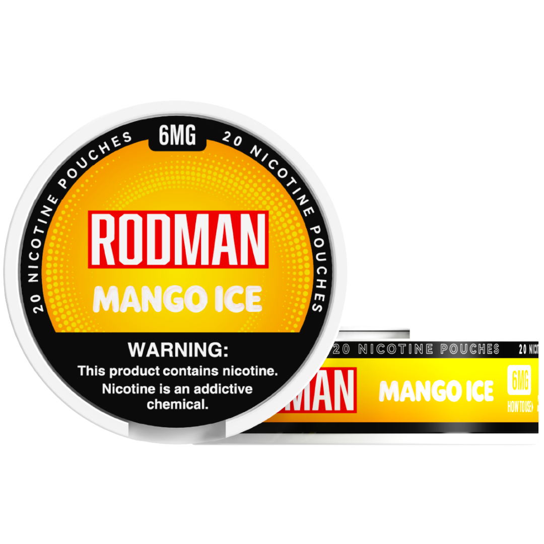 Mango Ice Rodman Dry+ Nicotine Pouches