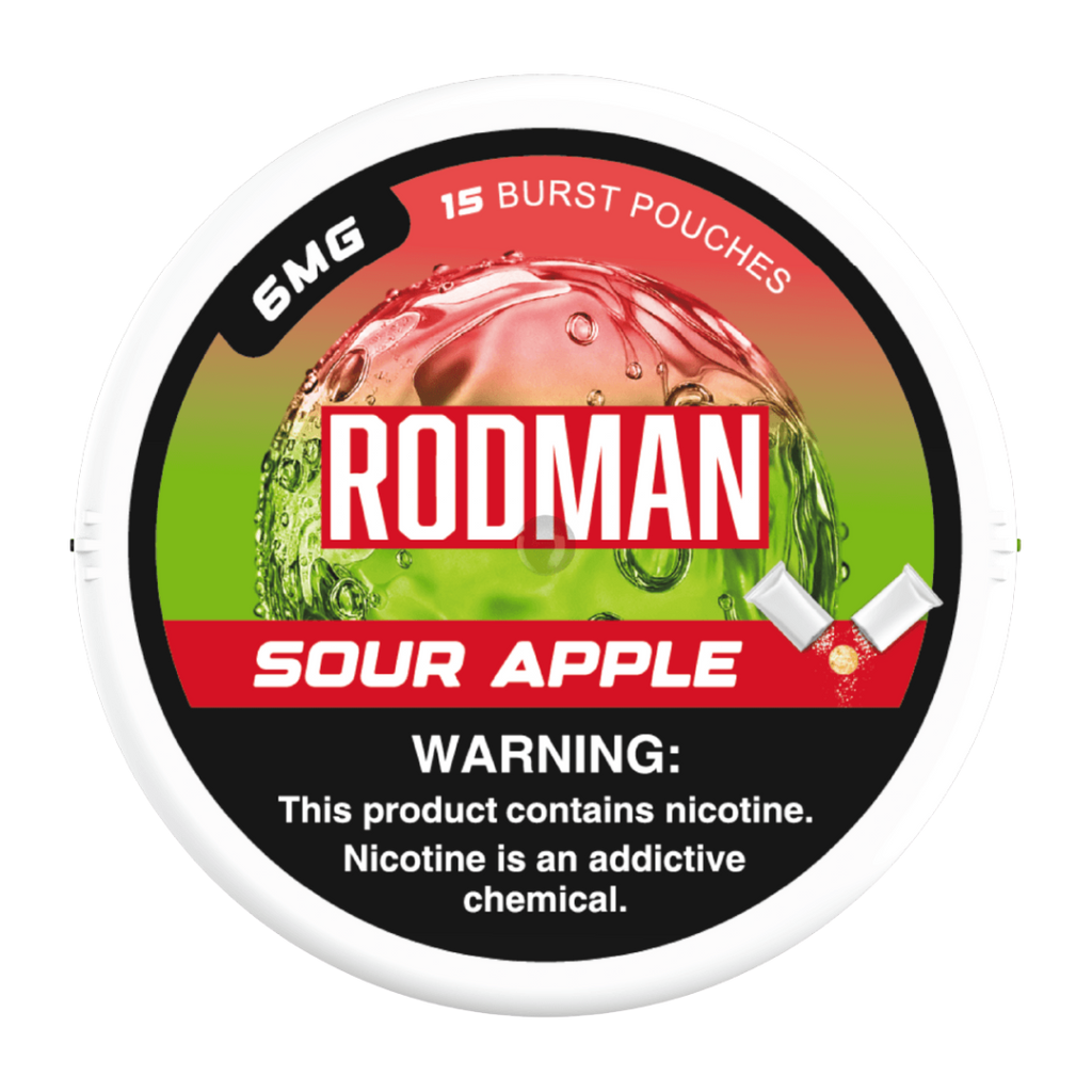 SOUR APPLE BURST NICOTINE POUCHES