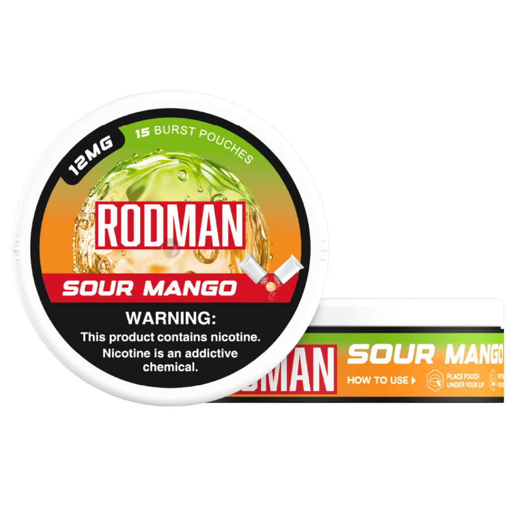 Sour Mango Burst Nicotine Pouches