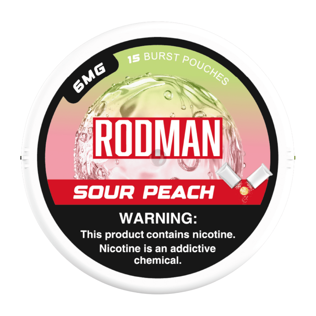 Sour Peach Burst Nicotine Pouches
